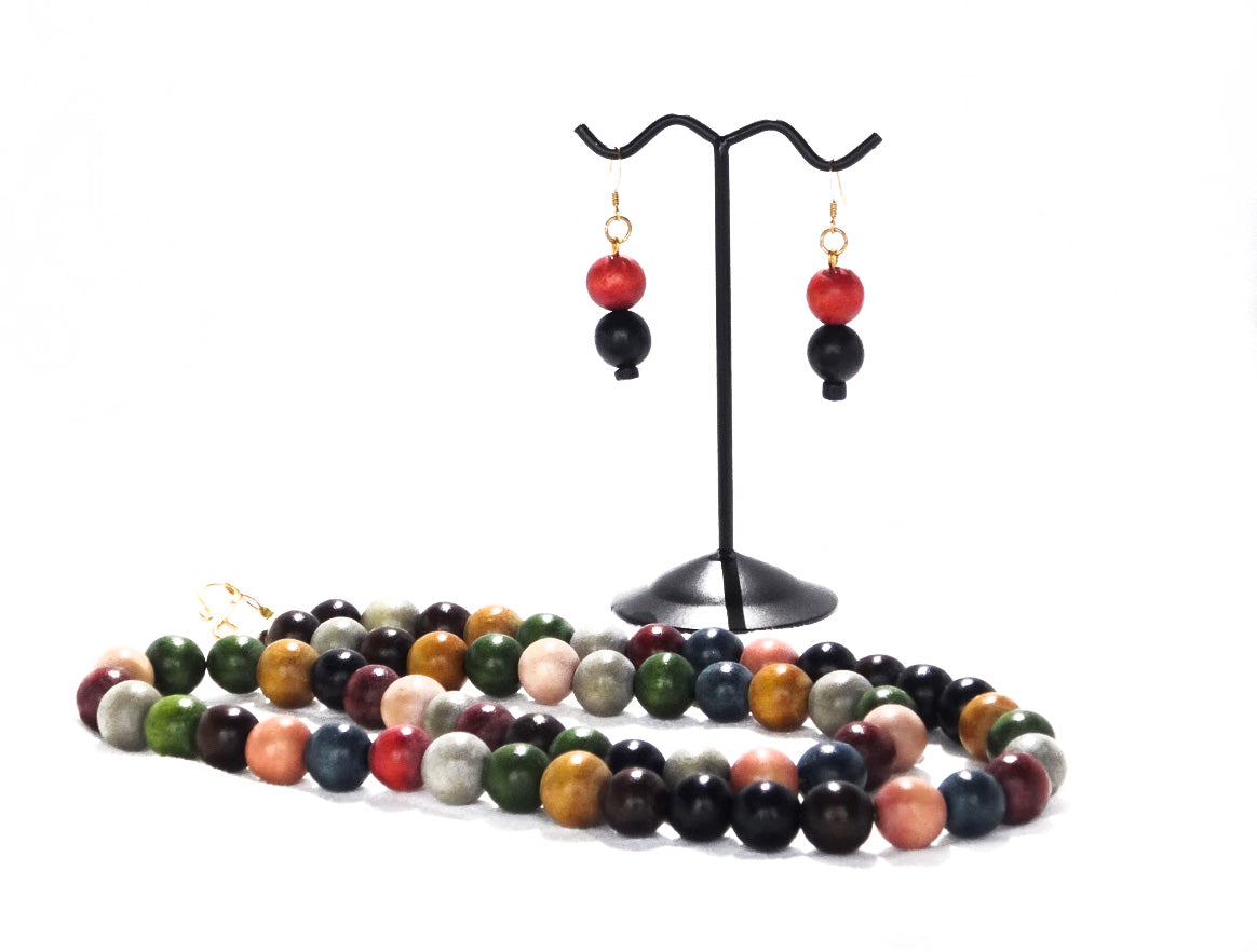 Beaded Majestic Jewelry Set Sasha L JEWELS LLC