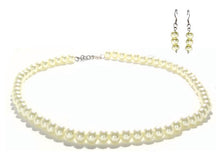 Load image into Gallery viewer, Fashion Crystal Pearl Choker Set - Sasha L JEWELS LLC