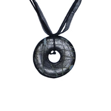 Load image into Gallery viewer, Ribbon Glass Pendant Chokers - Sasha L JEWELS LLC