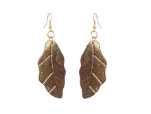 Load image into Gallery viewer, Gold Leaves Divine Earrings - Sasha L JEWELS LLC