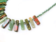 Load image into Gallery viewer, Evergreen Fountain Necklace - Sasha L JEWELS LLC