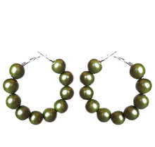 Load image into Gallery viewer, Metallic Hoop Earrings - Sasha L JEWELS LLC