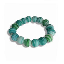 Load image into Gallery viewer, Aqua Glass Bangle - Sasha L JEWELS LLC