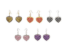 Load image into Gallery viewer, Heart Charm Earrings - Sasha L JEWELS LLC