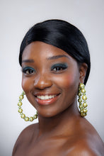Load image into Gallery viewer, Metallic Boss Hoop Earrings - Sasha L JEWELS LLC