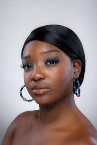 Haiti Earring Hoops - Sasha L JEWELS LLC