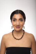 Load image into Gallery viewer, Tiger's Eye Cascade Earrings - Sasha L JEWELS LLC