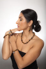 Load image into Gallery viewer, Tiger's Eye Elephant Charm Bangle - Sasha L JEWELS LLC