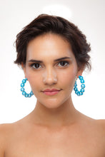 Load image into Gallery viewer, Metallic Hoop Earrings - Sasha L JEWELS LLC