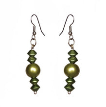 Load image into Gallery viewer, Metallic Statement Earrings - Sasha L JEWELS LLC