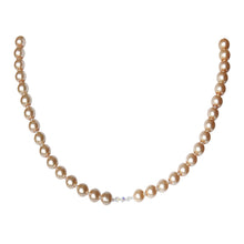 Load image into Gallery viewer, Champagne Crystal Pearl Set - Sasha L JEWELS LLC