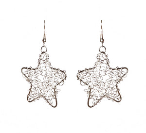 Star Wire Earrings- Single - Sasha L JEWELS LLC