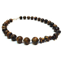 Load image into Gallery viewer, Tiger's Eye Choker - Sasha L JEWELS LLC
