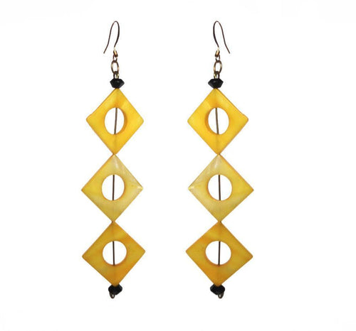 Triangle Illusion Earrings - Sasha L JEWELS LLC