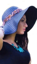 Load image into Gallery viewer, Turquoise Fan Choker - Sasha L JEWELS LLC