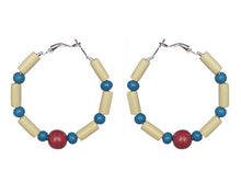 Load image into Gallery viewer, Puerto Rico Earring Hoops - Sasha L JEWELS LLC