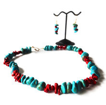 Load image into Gallery viewer, Volcanic Rubble Choker Set - Sasha L JEWELS LLC