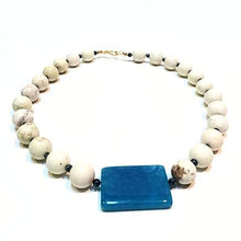 Load image into Gallery viewer, White Obsidian Necklace - Sasha L JEWELS LLC