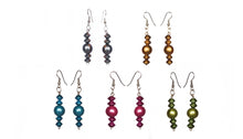 Load image into Gallery viewer, Metallic Statement Earrings - Sasha L JEWELS LLC