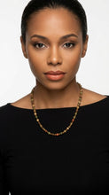 Load image into Gallery viewer, Woman wearing a Sasha L Jewels beaded necklace against a plain background