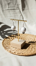 Load image into Gallery viewer, Beach Boho Chic Earrings White Hamptons Style