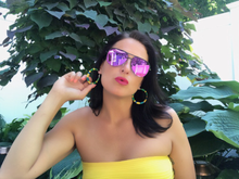 Load image into Gallery viewer, Brazil Hoop Earrings – FIFA 2026