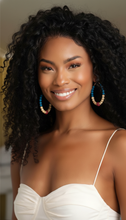 Load image into Gallery viewer, Cuba Carnival Hoop Earrings - Sasha L JEWELS LLC