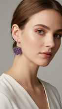 Load image into Gallery viewer, Heart Charm Earrings