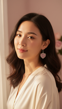 Load image into Gallery viewer, Heart Charm Earrings