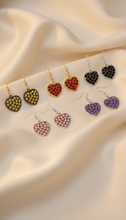 Load image into Gallery viewer, Heart Charm Earrings