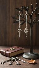 Load image into Gallery viewer, Key to My Heart Signature Earrings