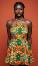 Load image into Gallery viewer, Nigeria Hoop Earrings – Heritage Pride Collection – African Carnival – Cultural Pride Jewelry