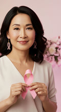 Load image into Gallery viewer, Pink Swarovski Earrings