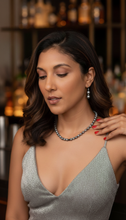 Load image into Gallery viewer, Platinum Glass Pearl Jewelry Set