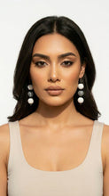 Load image into Gallery viewer, Woman wearing Sasha L Jewels Boho Chic earrings Chicos Style