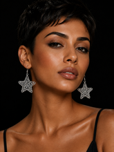 Load image into Gallery viewer, Star Wire Earrings- Single