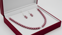 Load image into Gallery viewer, Sugar Plum Pearl Jewelry Set