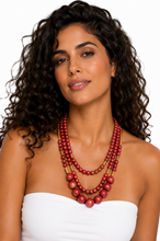 Load image into Gallery viewer, Triple Desert Blush Necklace