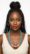 Load image into Gallery viewer, Turquoise Temptress Necklaces Long 25"