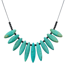 Load image into Gallery viewer, Turquoise Blue Jewelry Necklaces Handmade Sasha L Jewels