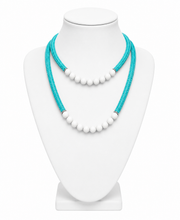 Load image into Gallery viewer, Turquoise Temptress Round Necklace