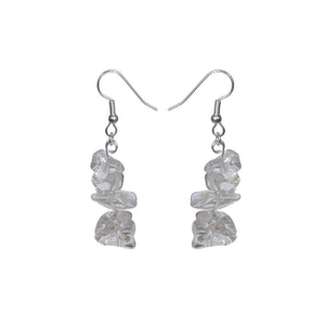 Clarity Glass Earrings - Sasha L JEWELS LLC