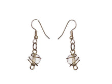 Load image into Gallery viewer, Dancing Spiral Glass Stunner Earrings - Single - Sasha L JEWELS LLC
