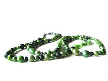 Load image into Gallery viewer, Emerald Pearl Rope Necklace - Sasha L JEWELS LLC