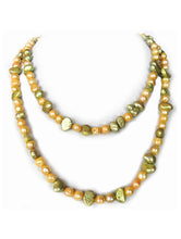 Load image into Gallery viewer, Frosted Cascade Pearl Rope Necklace - Sasha L JEWELS LLC