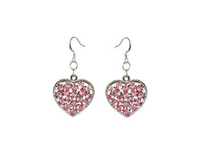 Load image into Gallery viewer, Heart Charm Earrings - Sasha L JEWELS LLC