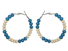 Load image into Gallery viewer, Honduras Hoop Earrings – Heritage Pride Collection – Latin American Carnival – Cultural Pride Jewelry