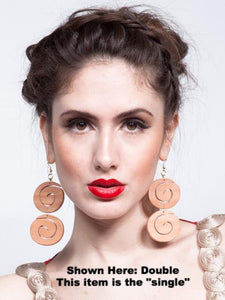 Hypnosis Single Earrings - Sasha L JEWELS LLC