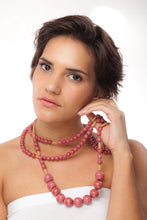 Load image into Gallery viewer, Triple Desert Blush Necklace - Sasha L JEWELS LLC