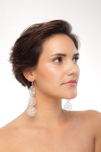 Embellish Wire Earrings - Triple - Sasha L JEWELS LLC